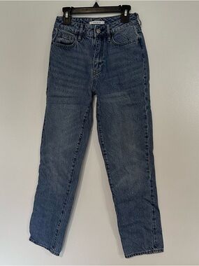 PacSun Med/Dark Blue Mom Jeans size 23